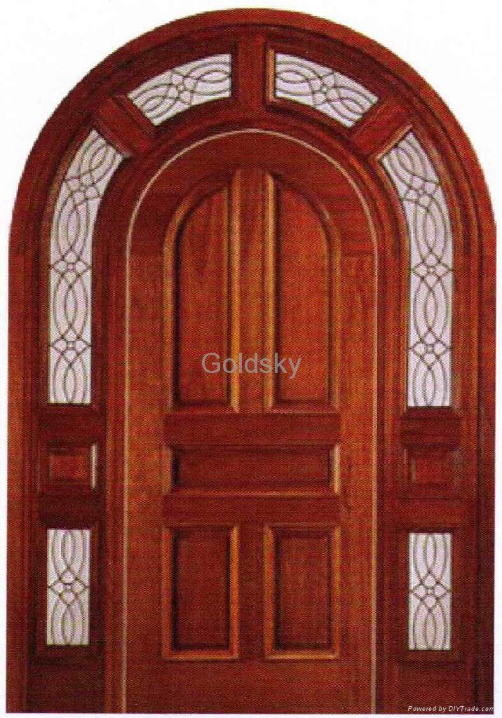 Arc Wooden Door 4