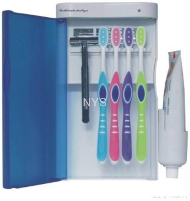 Wall Mount UV Ozone Light TOOTHBRUSH STERILIZER