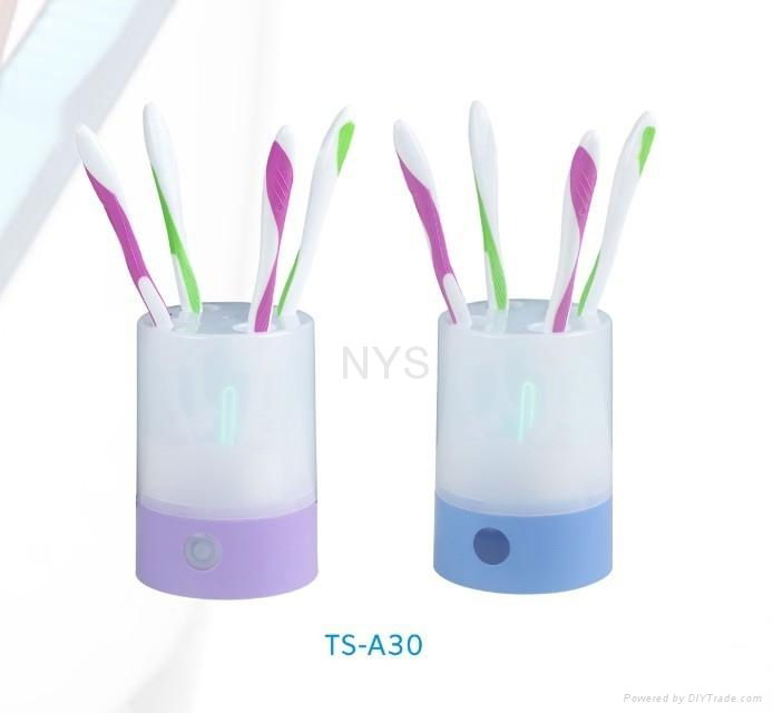  Round Tabletop UV Toothbrush Sterilizer   