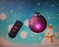 Remote Control LED Christmas ball