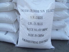 calcium chloride 74% min. flakes