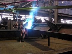Custom-made metal beams