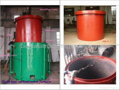 Carbonisation furnace/carbonisation kiln