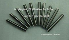 Tungsten dart billet