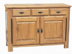 oak cabinet