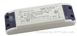 Adjustable light LED drive power