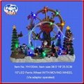 Christmas Ferris Wheel and carrousel items 2