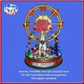 Christmas Ferris Wheel and carrousel items 3