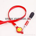 Retractable Reel Aluminum Pen With