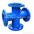 Ductile iron fittings with loose flange  4