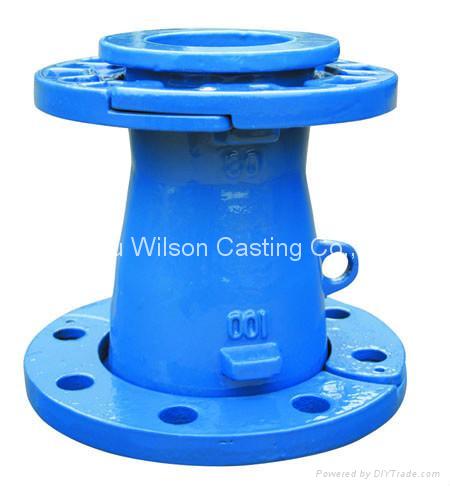 Ductile iron fittings with loose flange  5