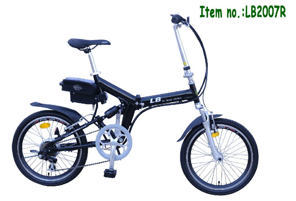 foldable suspension ebike