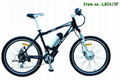 Ebike, 21S shimano derailleur, promax disc brake, Zoom suspension fork 1