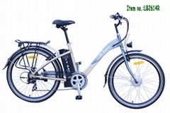 city electric bicycle Textro V brake, PAS system, double wall rim