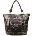 synthetic leather  handbag 1