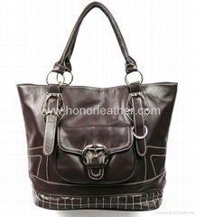 synthetic leather  handbag