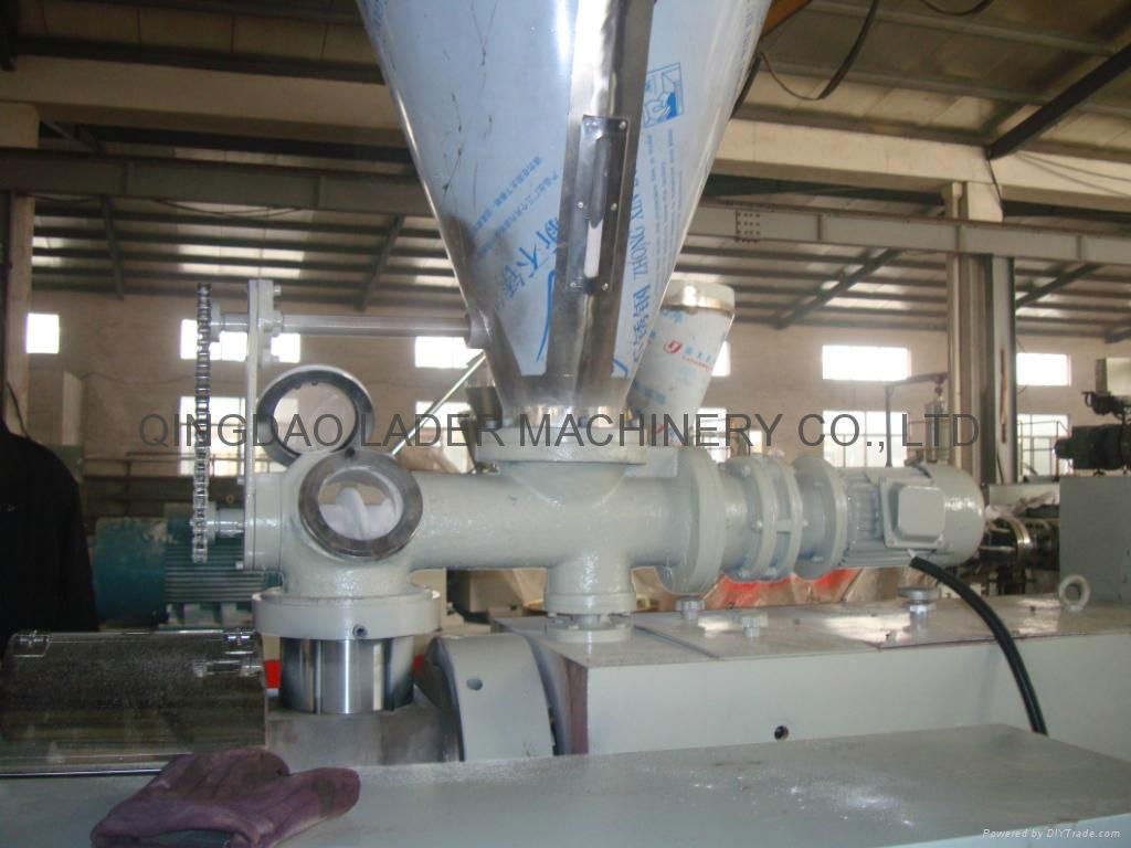 PVC hot cutting pelletizing line 5