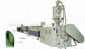 PPR fiber reinforced pipe extrusion line 1