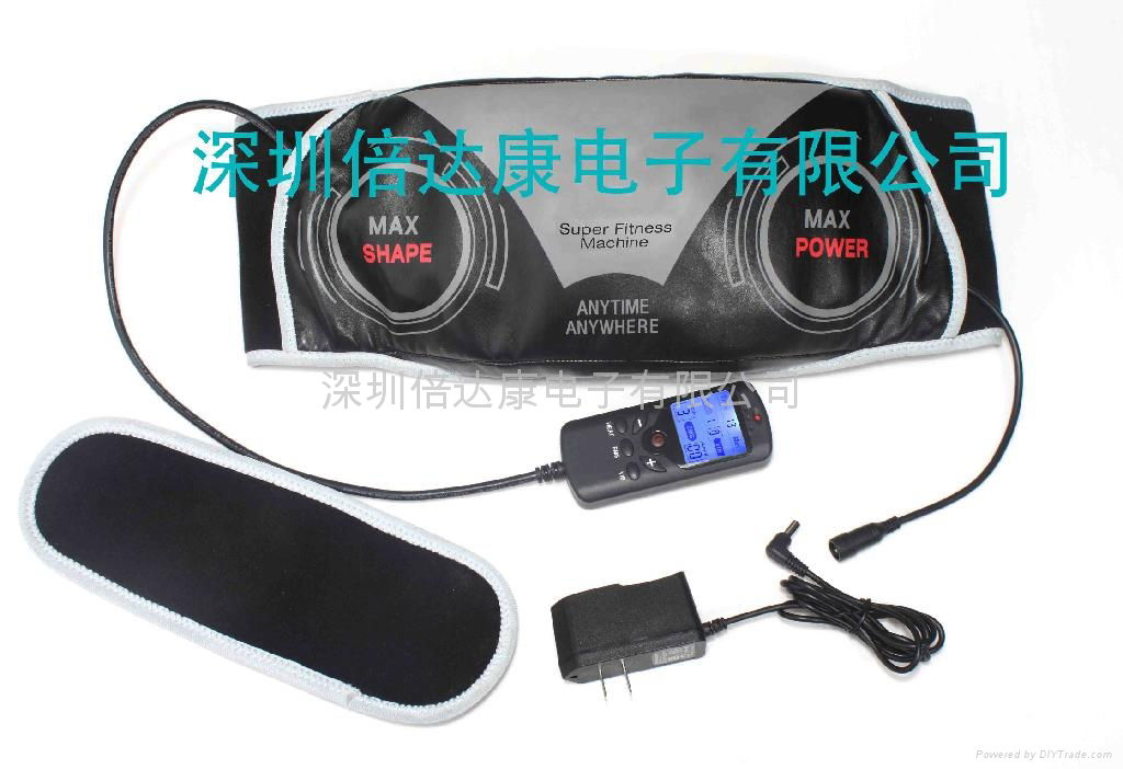 Body toning belt massager