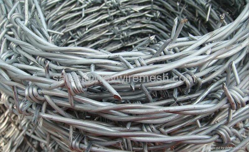 12x14 Galvanized Barbed Wire For Sale 3