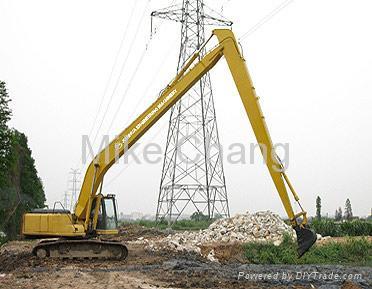 Long reach excavator