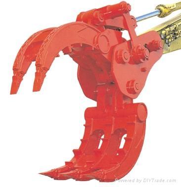 Excavator grapple/grab 2