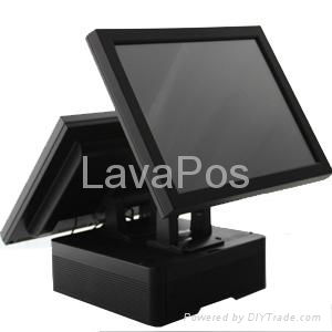 Two screen touch pos system 2