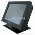 15 inch all in one touch terminal touch PC pos system 1