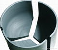 3 flap graphite crucible 1