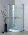 shower room safety glass/shower cabinet toughened glass/flat tempered glass 3