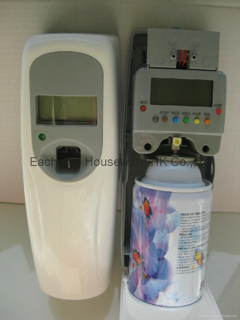 LCD Aerosol Dispenser with Body Sensor,Digital air freshener dispenser 2