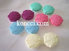 Rabbit shape contact lens case CL-A012