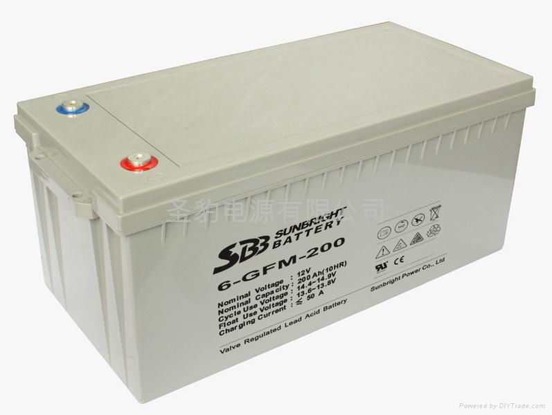 SBB gel battery 12V200AH  2