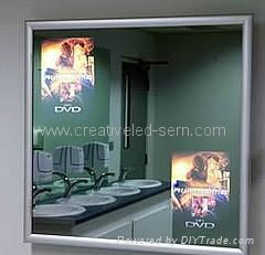 Blinking  Mirror Media Display