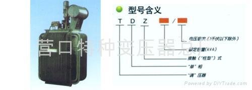 TDZ型接触调压器