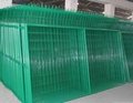 PVC  COATED  wire mesh  fence