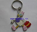 metal key ring.baking keychain,metal keychain,PVC key chain 5