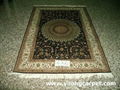 silk carpet,silk rug