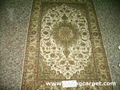 handmade silk carpet,handmade silk rug 3