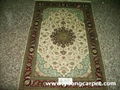 handmade silk carpet,handmade silk rug 4