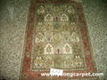 handmade silk carpet,handmade silk rug 5