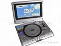 TF-DVD750D 7" PORTABLE DVD PLAYER/PORTABLE DVD WITH GAME/DVD/DIVX/USB/CD/CARD