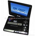 TF-DVD769T PORTABLE DVD PLAYER WITH HIGH DEFINATION 16:9 SCREEN SUPPORT GAME/TV 1