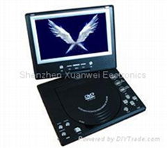 TF-DVD-7088 7" PORTABLE DIGITAL DVD PLAYER WITH TV/GAME/USB/DVD