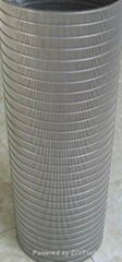 Wedge wire screen cylinders