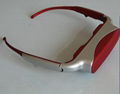 video glasses for psp comsole/mp5 video eyeware/3D video glasses 2