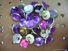 9mm acrylic stone rivet 