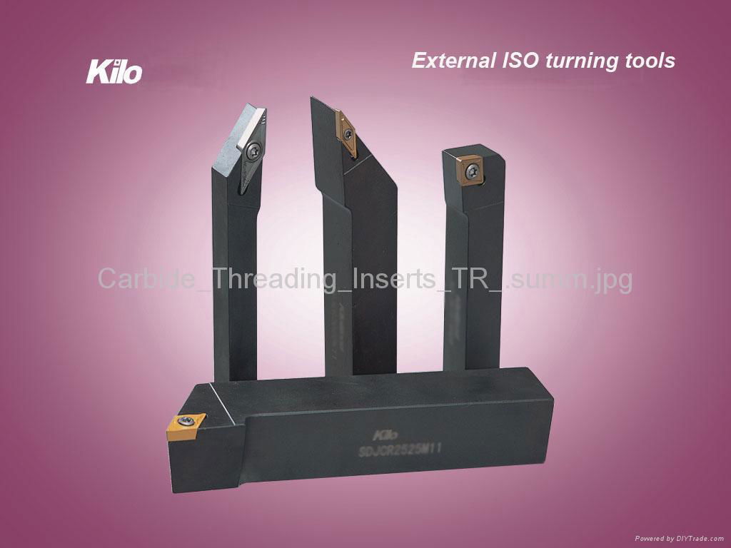 External and Internal ISO turning tools