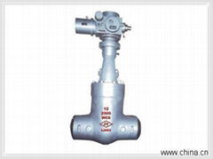 high pressure butt weld gate valve