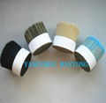 sell 64mm white, black, grey boiled bristle mixed filament 60%,90% 1